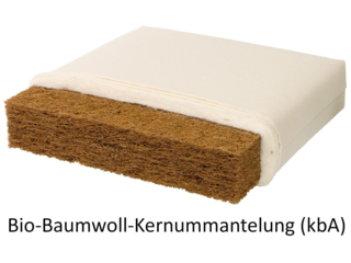 Bio-Kindermatratze Kokos- die festere Matratze Bio-Baumwolle