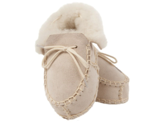 Baby-Fellschuhe Mimosa Gerbung