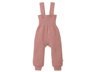 Baby Hose mit Trägern rosé