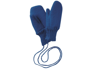 Baby und Kinder Handschuhe, Merino-Wollwalk (kbT) marine