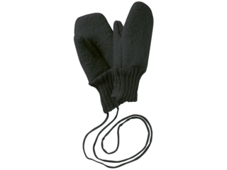 Baby und Kinder Handschuhe, Merino-Wollwalk (kbT) anthrazit
