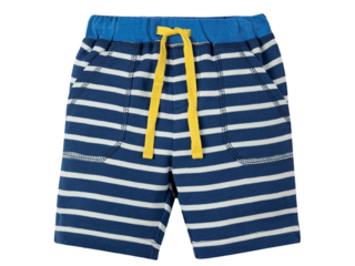 Baby und Kinder Bermuda blau-geringelt