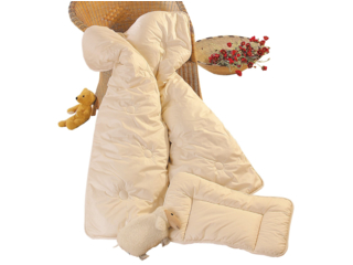 Baby- und Kinderschlafset Merino-Schafschurwolle (kbT)