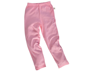 Kinder Leggings Bio-Baumwolle rosa