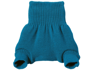 Wollwindelhose doppellagig blue, 100% Schurwolle (kbT)