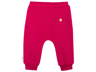 Baby Hose Bio-Merinowolle (kbT) himbeere