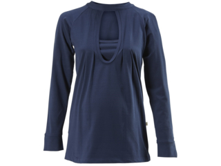 Stillshirt "Jette" Bio-Baumwolle marine