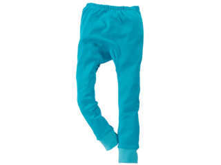Kinder Unterhose lang Bio-Baumwolle Blue