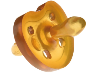 Beruhigungssauger Naturkautschuk Schnuller Naturform symetrisch