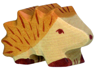 Holzfigur "Igel, klein" Wald und Wiese