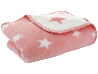 Babydecke "New Stars rosa"