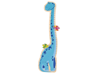 Messlatte Kind Dino aus Holz