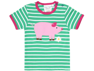 Kinder T-Shirt Schwein