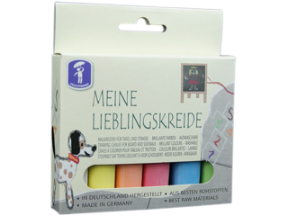 Straßenmalkreide "Meine Lieblingskreide", bunt