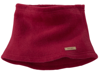 Baby und Kinder Fleece Schlupfschal kirsche