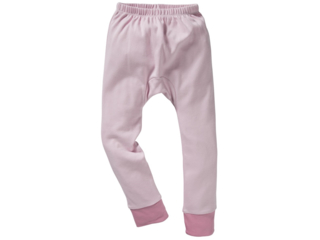 Kinder Unterhose lang Bio-Baumwolle rosa