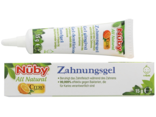 All Natural Zahnungsgel aus natürlichen Inhaltsstoffen