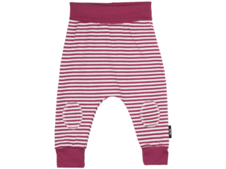 Baby Hose cassis-gestreift