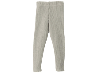 Woll-Leggings hellgrau