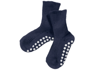Kinder Stoppersocken marine