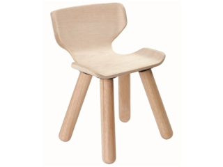 Kinderstuhl aus Kautschukholz