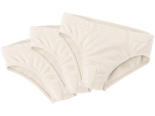 Jungen Slip Bio-Baumwolle 3er Set "pure basic"