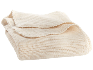 Wickeldecke Bio-Merino-Schurwolle (kbT) natur