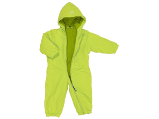 Baby und Kinder Overalll mit Kapuze "BabyTodd`s" limone