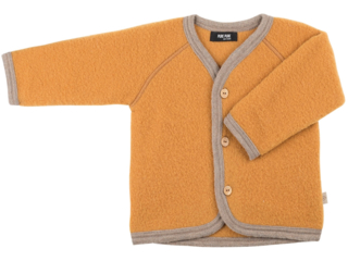 Baby Jacke Bio-Merino-Wollfleece bernstein