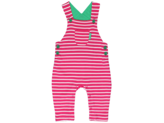 Baby und Kinder Latzhose pink-gestreift