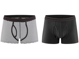 Herren Boxershorts "Apollo" 2er Pack black-natural