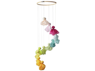 Baby Mobile Feentanz, Pastellfarben