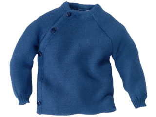 Babyjacke Schlüttli Schurwolle (kbT) ocean