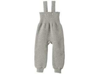 Baby Hose mit Trägern hellgrau