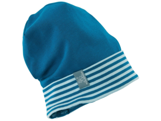 Baby und Kinder Beanie Mütze Luca oceanblau hellblau