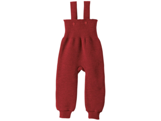 Baby Hose mit Trägern bordeaux