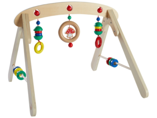 Ahorn massiv Holz Baby Trapez "Jane"