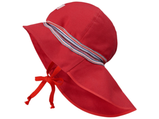 Baby und Kinder Mütze Feuerwehr Strick UV-80 rot