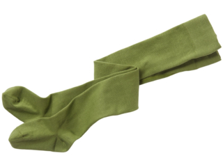 Feine Kinder Strumpfhose Baumwolle (kbA) moos