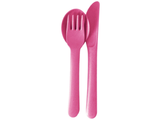 3-tlg. Kinderbesteck "Bambino" rose