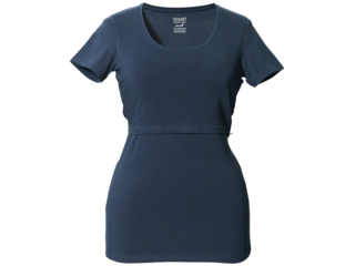 Still-Shirt mit kurzem Arm midnight blue