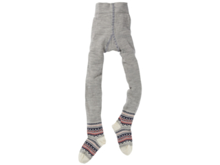 Kinder Strumpfhose grau-melange