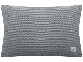 Kissenbezug 40x60 cm Bio Baumwolle light grey-melange