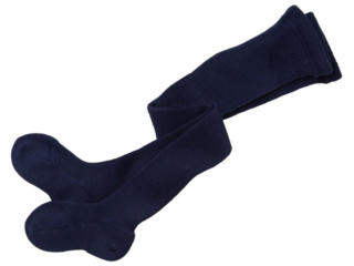 Kinder-Strumpfhose Schurwolle (kbT) marine