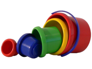 Babyspielzeug Stapelbecher-Set