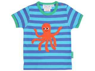 Kinder T-Shirt Tintenfisch