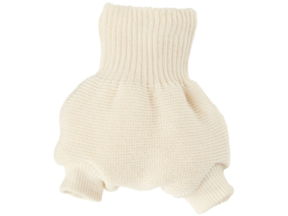 Wollwindelhose doppellagig natur, 100% Schurwolle (kbT)