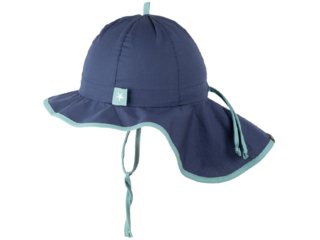 Baby und Kinder Sonnenschutz Mütze UV 50 jeans