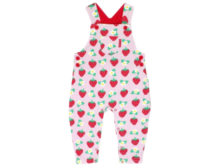 Baby und Kinder Latzhose Erdbeere