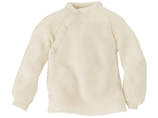 Babyjacke Schlüttli Schurwolle (kbT) natur